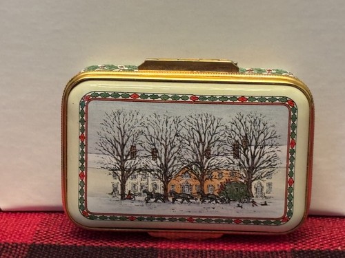 Halcyon enamel trinket box - halcyon,