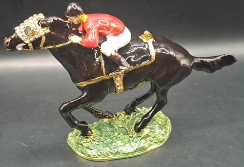 Jockey horse trinket - jockey, &