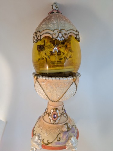 Classical horse carousel - horse, music