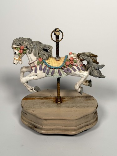 Carousel horse music box - carousel,