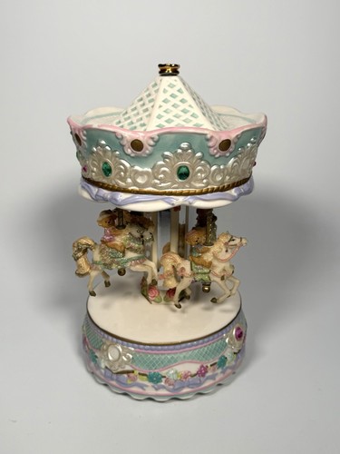 Carousel horse music box - carousel,