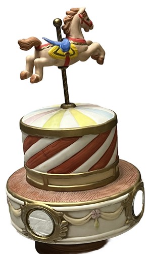 Lefton china carousel - lefton,