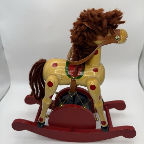 Rocking horse music box - rocking,