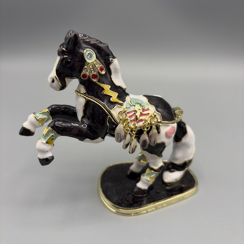 Trinket box indian mustang - indian,