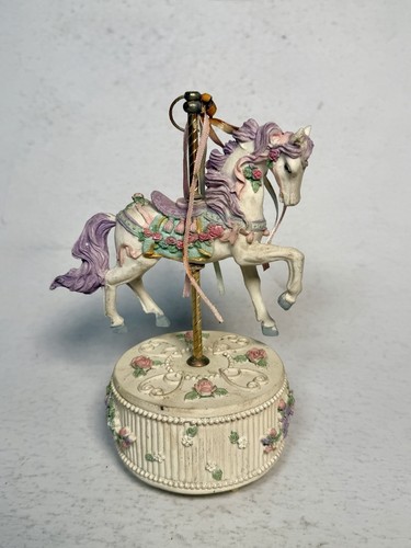 Carousel horse music box - horse,