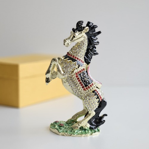 Luxurious jeweled horse - jeweled,